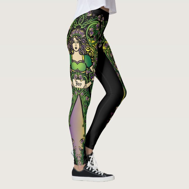 Leggings Fée de la Forêt Celtique - Joie (Droite)