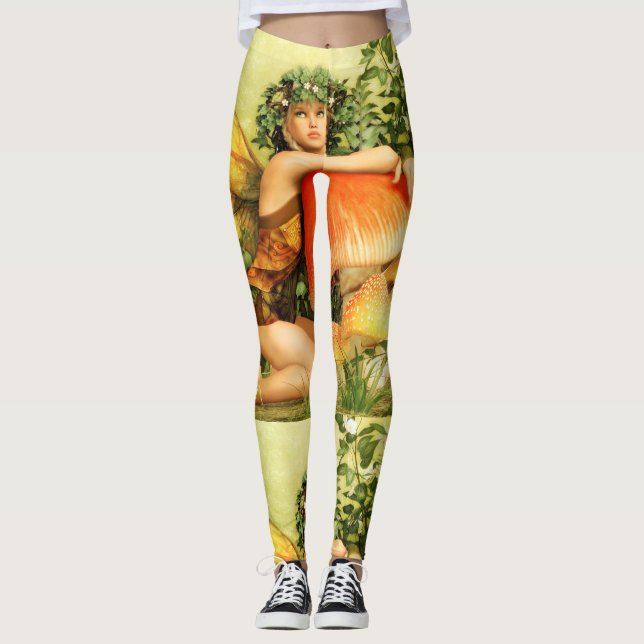 Leggings Fée des champignons Thunder_Cove (Devant)