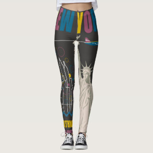 Leggings féminin de New York