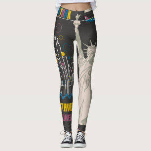Leggings féminin de New York