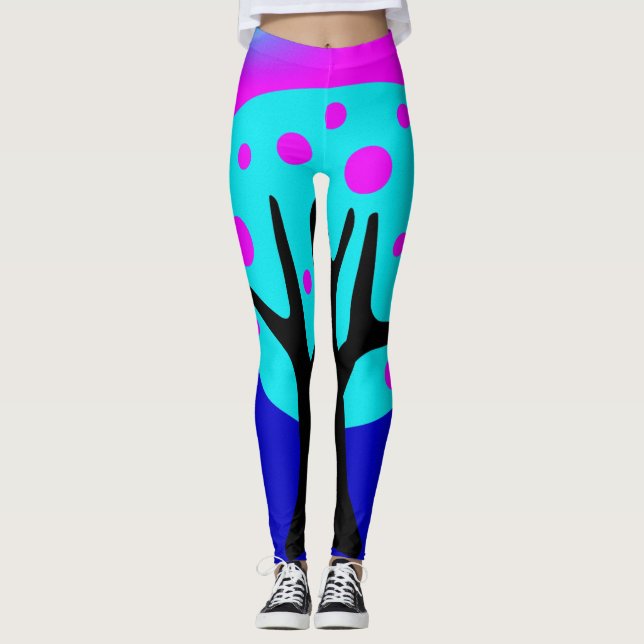 Leggings féminins de Neon Tree (Devant)