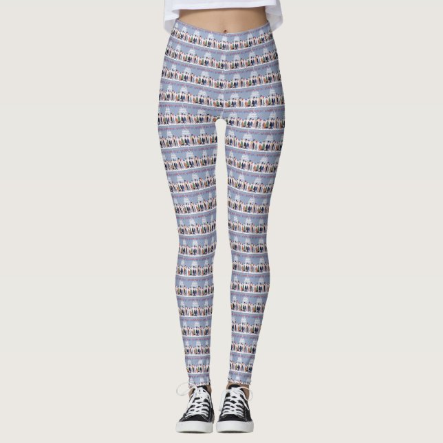 Leggings féminins de Washington D.C. (Devant)