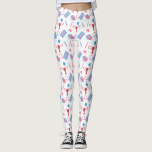 Leggings Feministe Motif de la contraception