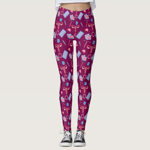 Leggings Feministe Motif de la contraception
