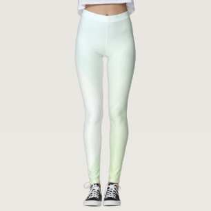 Leggings Femme Bleu Jaune Vert Blanc tendance Moderne