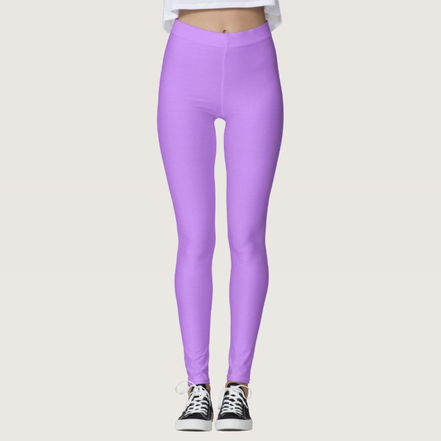 Leggings Femme de Yoga populaire pourpre (Devant)