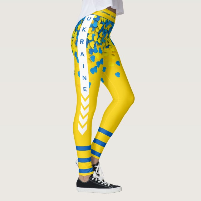 Leggings femme design Ukraine (Droite)