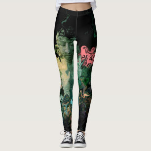 Leggings Femmes calmantes de couleurs de sérénité de paix