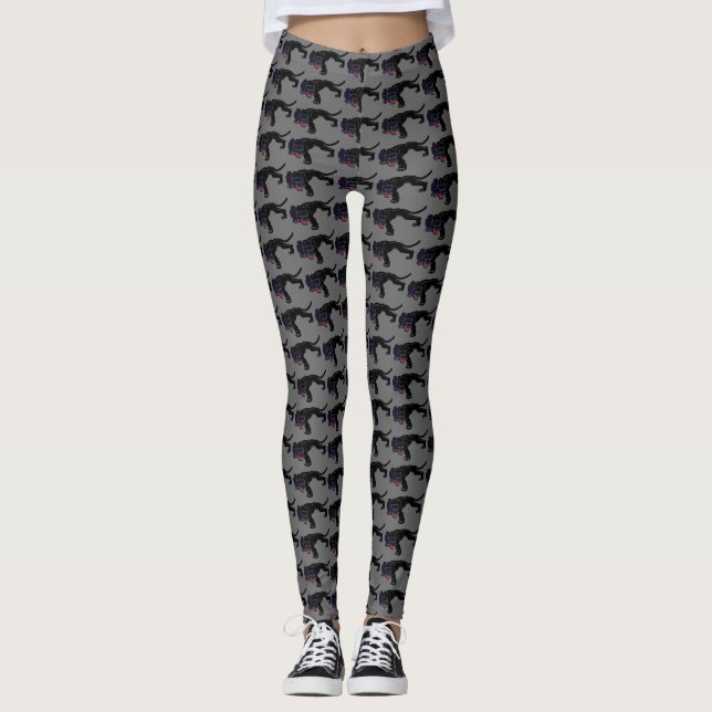 Leggings femmes de Black Panther (Devant)