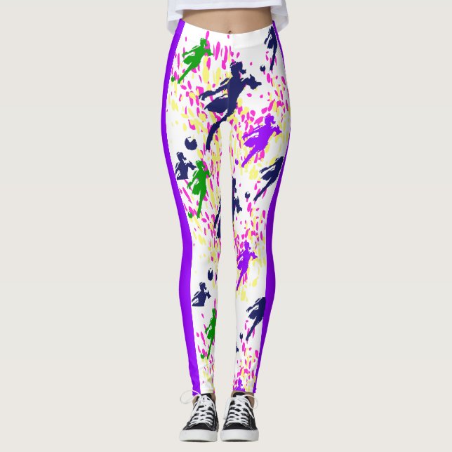 LEGGINGS FEMMES DU FOOTBALL (Devant)