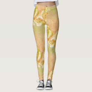 Leggings Femmes en pastel florales do-it-yourself de jardin