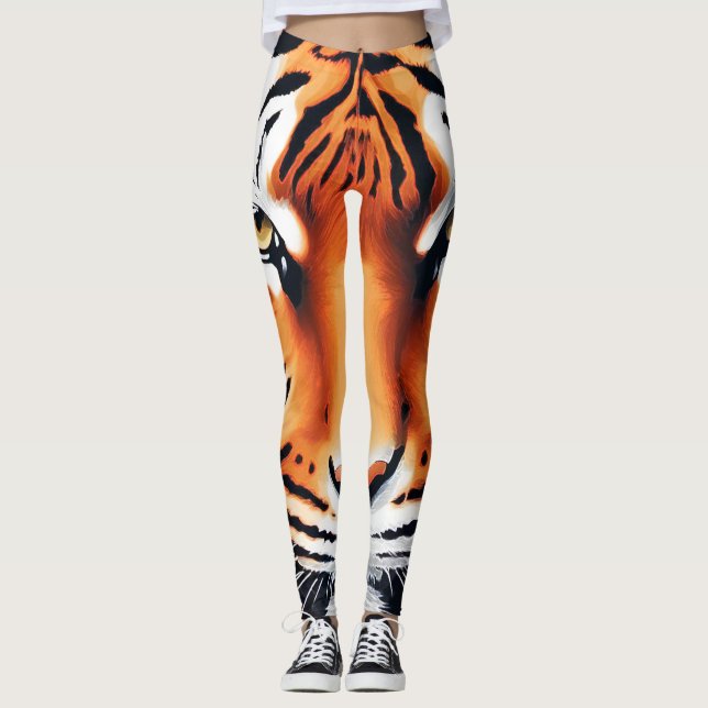 Leggings femmes tigres (Devant)