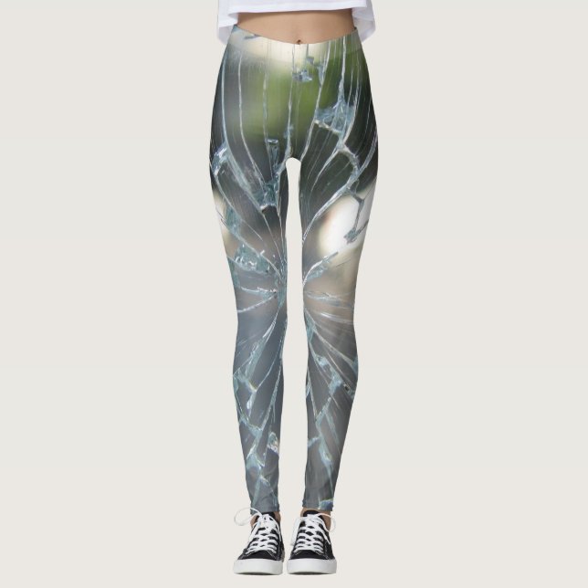 Leggings fenêtre cassée (Devant)