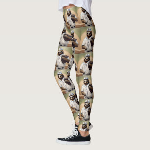 Leggings "Fente à boudins : Lente et stable à l'assiette"