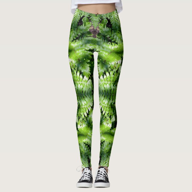 Leggings Fermes vertes du printemps (Devant)