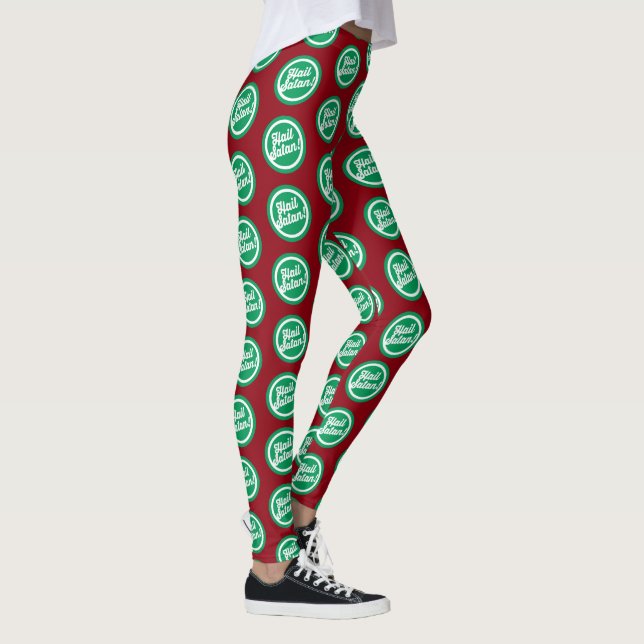 Leggings Festive Hail Satan (Droite)