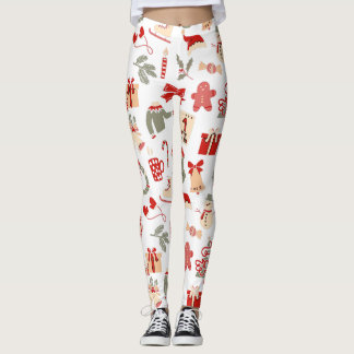 Leggings Festive Holiday Christmas Pants for Women