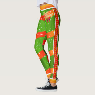 Leggings Festive RÉCUPÉRÉE POUR VOUS EN VACANCES