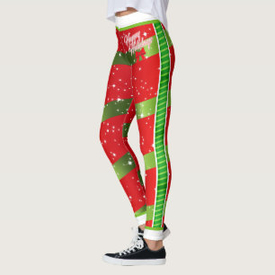 Leggings Festive RÉCUPÉRÉE POUR VOUS EN VACANCES