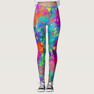 Leggings Fête colorée