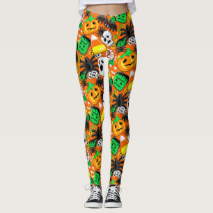 Leggings Fête des Candies Éffrayantes d'Halloween