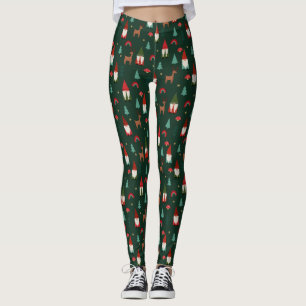 Leggings Fête des Gnomes de Noël