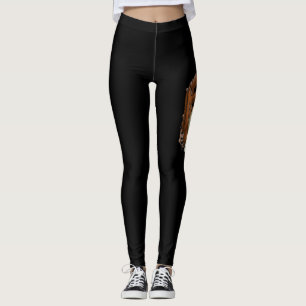 Leggings Fête des mères de maman de baseball softball
