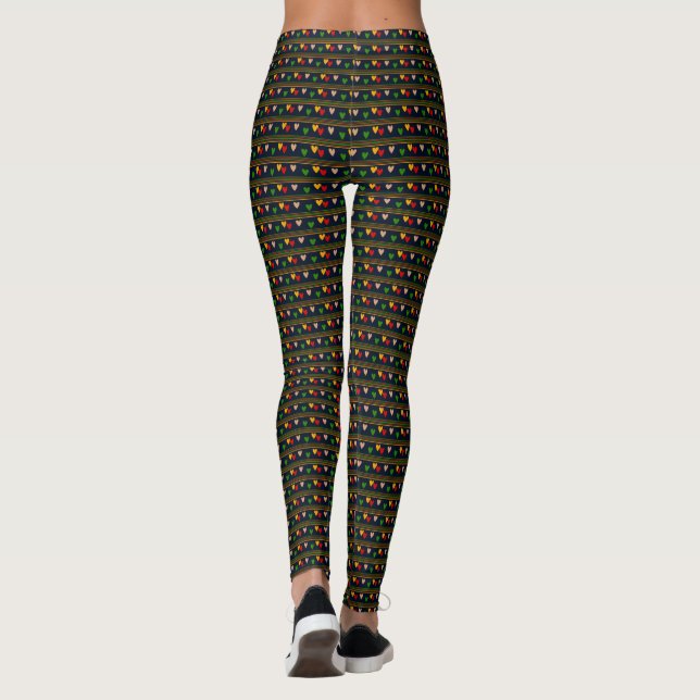 Leggings Fêtes de Noël Élégant (Dos)