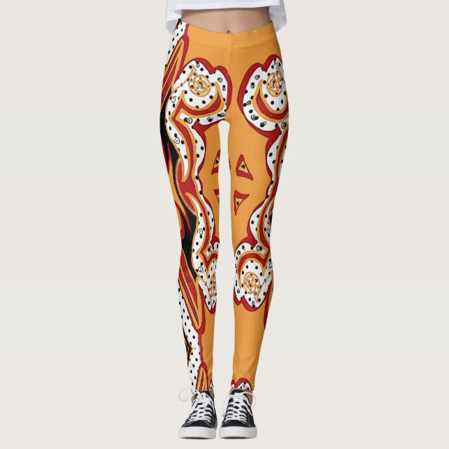 Leggings Feu (Devant)