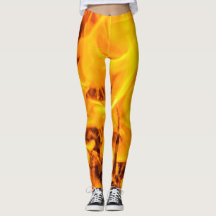 Leggings Feu et flammes