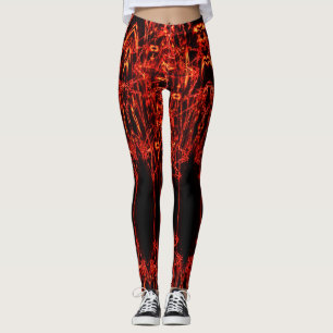 Leggings Feu fondu