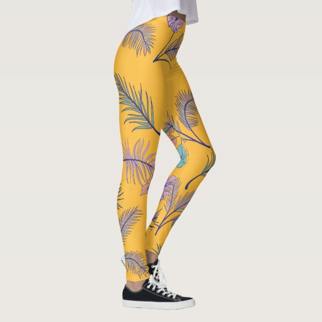 Leggings feuille (Droite)