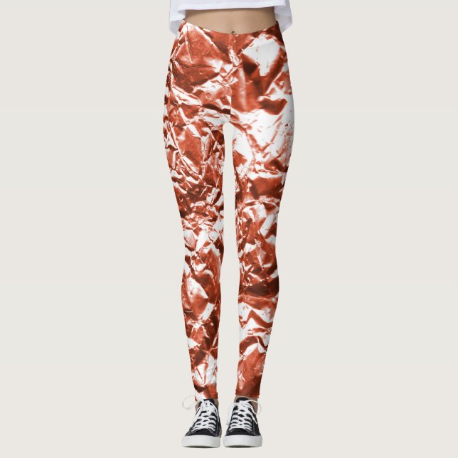 Leggings Feuille de cuivre (Devant)