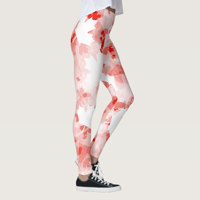 Leggings Feuille d'érable canadienne (Droite)