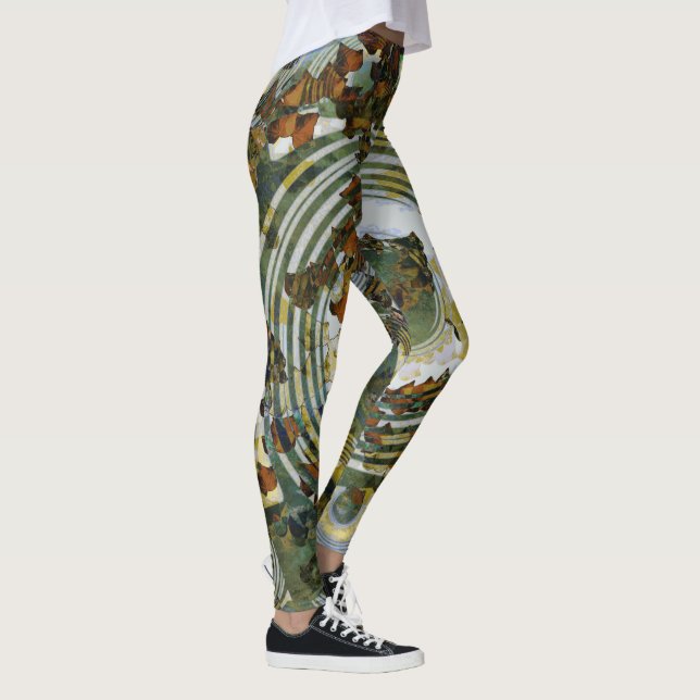 Leggings Feuille folle Camo (Droite)
