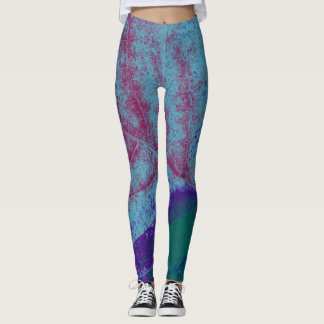 Leggings Feuille vintage #2