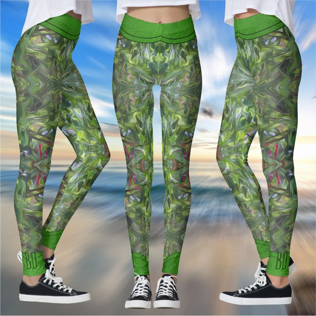Leggings Feuilles & Branches 821 (Créateur téléchargé)