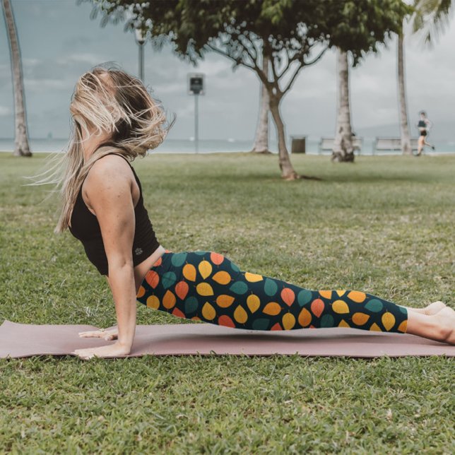 Leggings Feuilles d'automne (Créateur téléchargé)