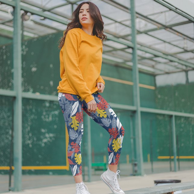 Leggings Feuilles d'automne (Créateur téléchargé)