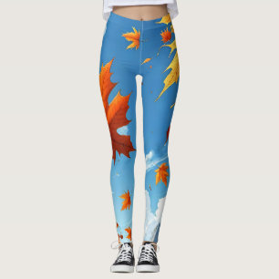 Leggings Feuilles d'automne