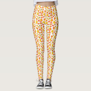 Leggings Feuilles d'automne lumineuses