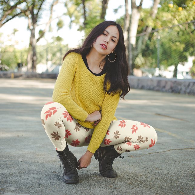Leggings Feuilles des cendres d'érable (Créateur téléchargé)