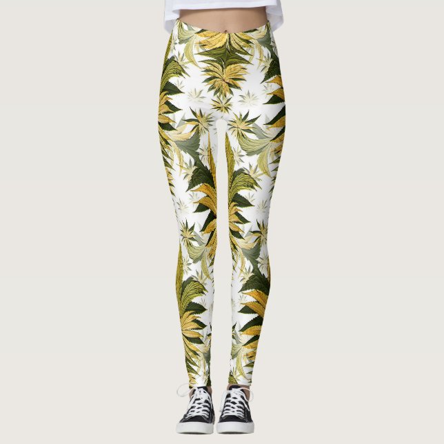 Leggings Feuilles japonais de l'érable........ (Devant)