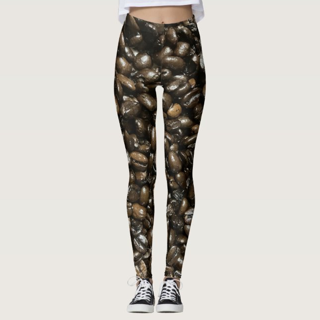 Leggings Fèves de café (Devant)