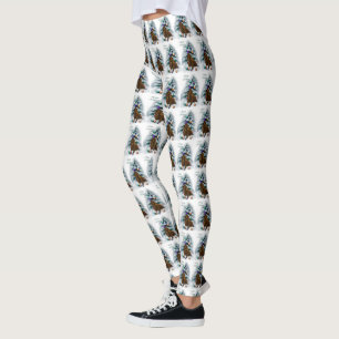 Leggings Field Spaniel Christmas