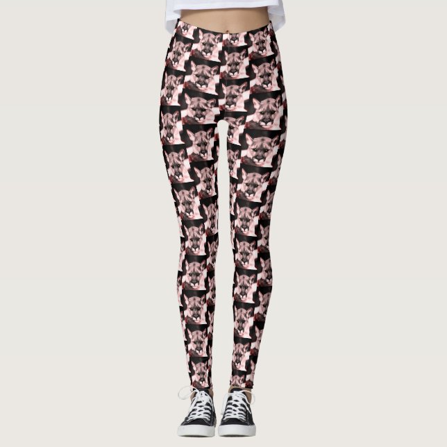 Leggings Fierce Feline (Devant)