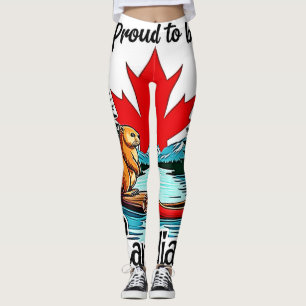 Leggings Fière nature canadienne