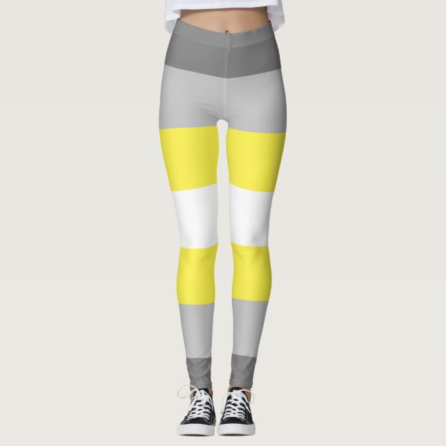 Leggings Fierté demigenre (Devant)