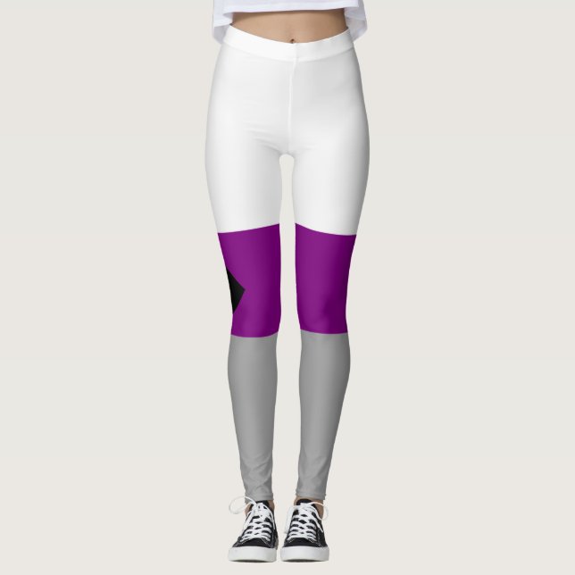 Leggings Fierté demisexuelle (Devant)