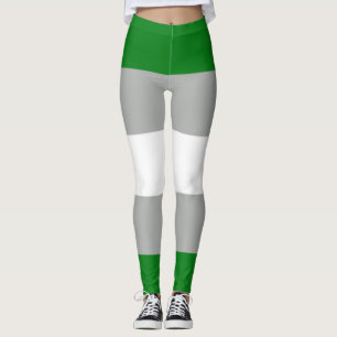 Leggings Fierté grise romantique